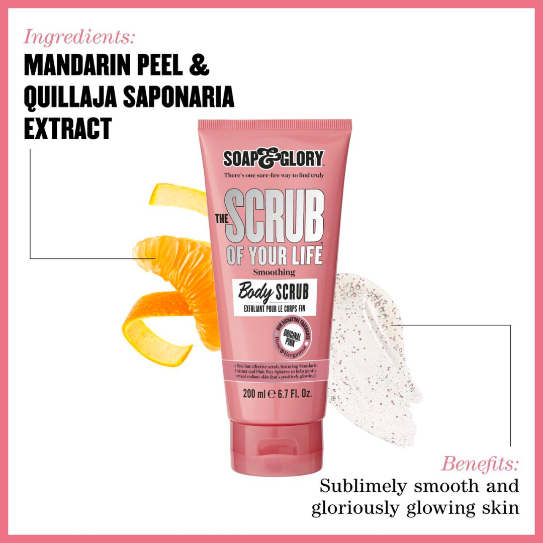 PRE ORDER | Soap & Glory SCRUB OF YOUR LIFE Body Scrub 50ml