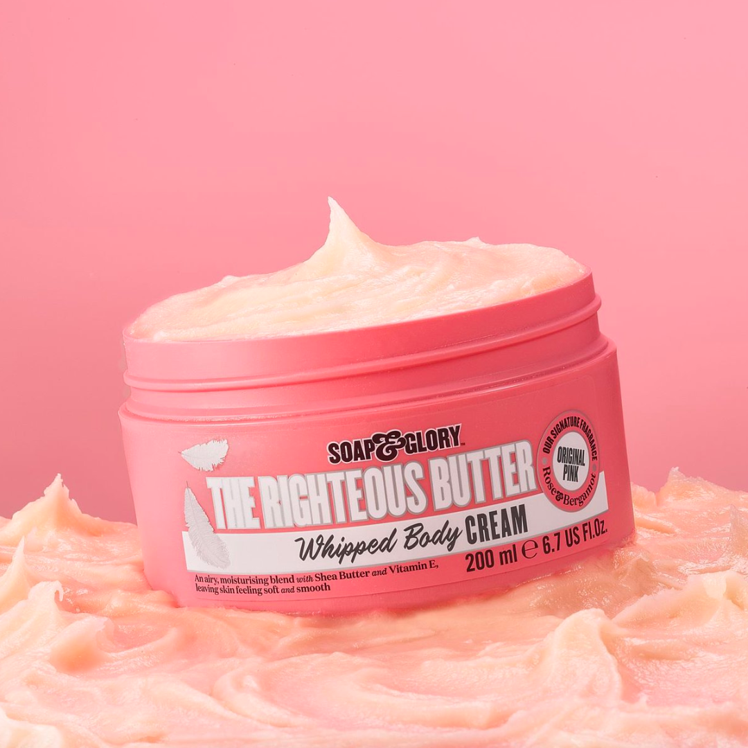 PRE ORDER | Soap & Glory THE RIGHTEOUS BUTTER Whipped Body Cream 200ml