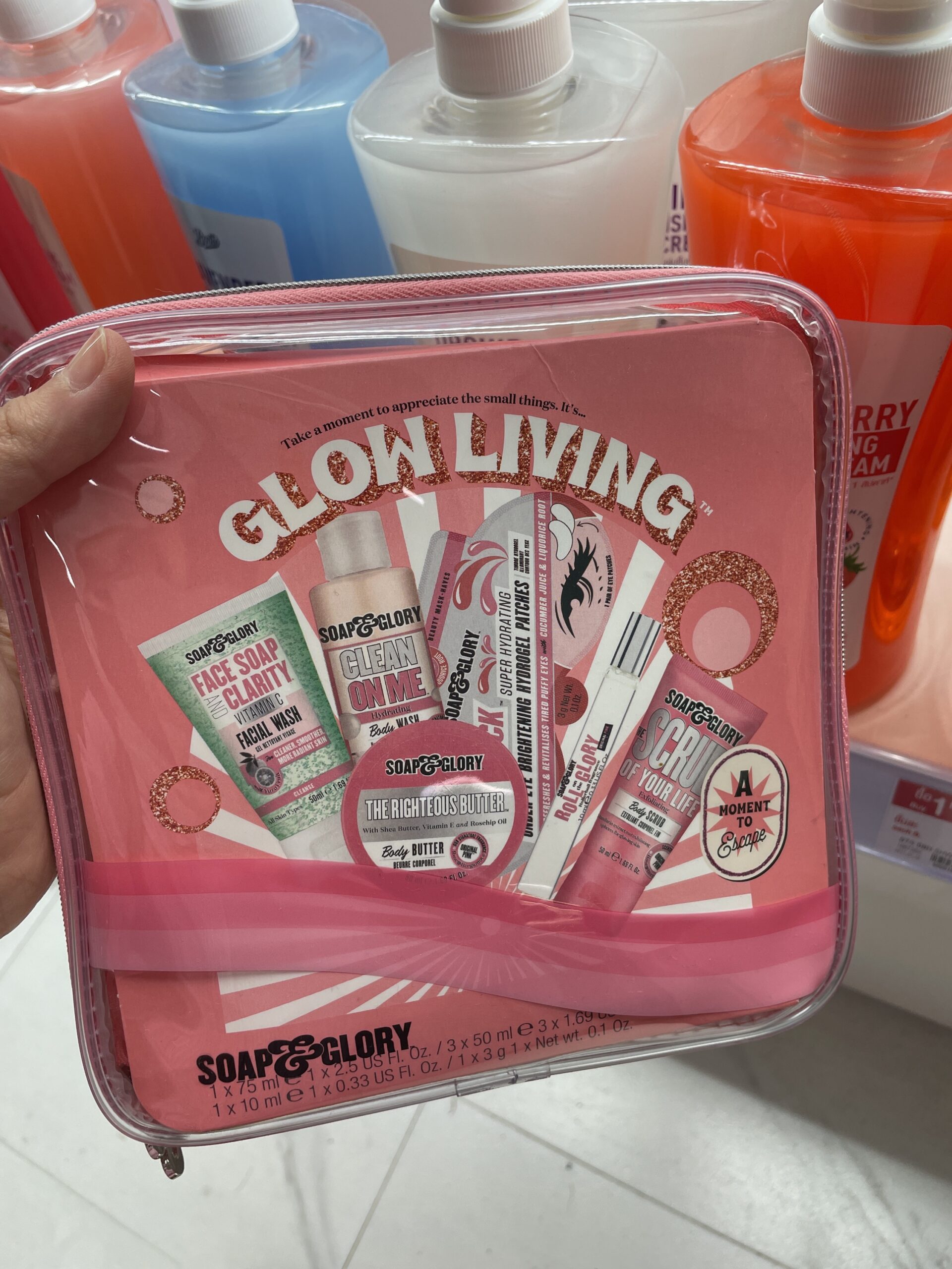 PRE ORDER | Soap & Glory Glow Living Gift Bag 12in1 Hantaran Ideas