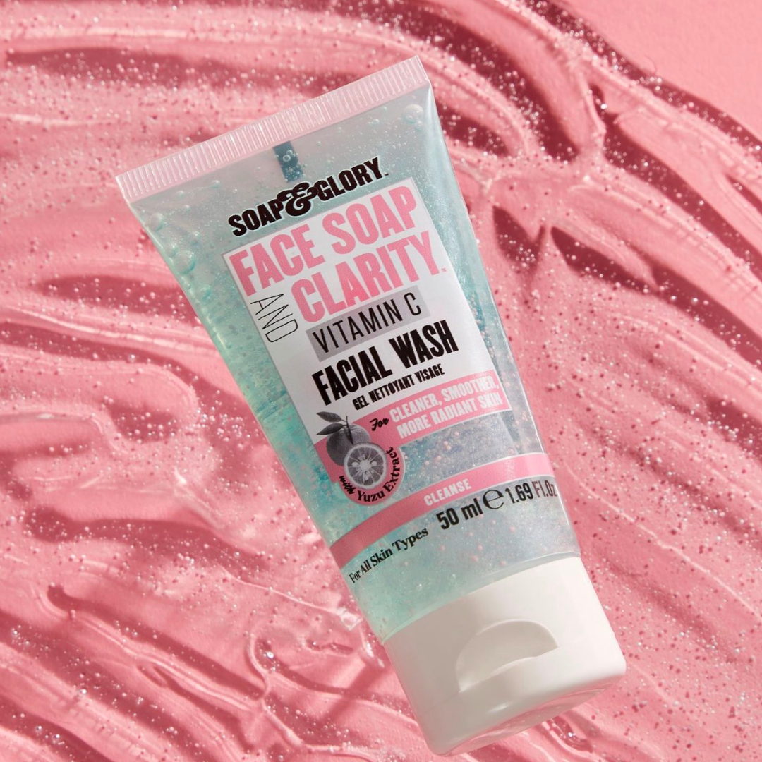 PRE ORDER | Soap & Glory Face Soap & Clarity Vitamin C Facial Wash 50ml