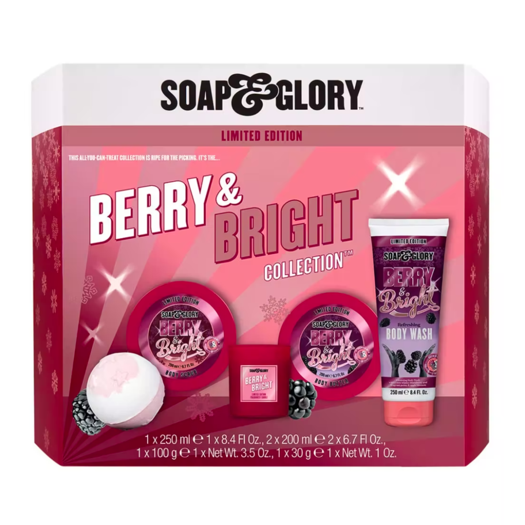 UK PRE ORDER | Soap & Glory Berry & Bright Collection™ Gift Set 🇬🇧 BOOTS