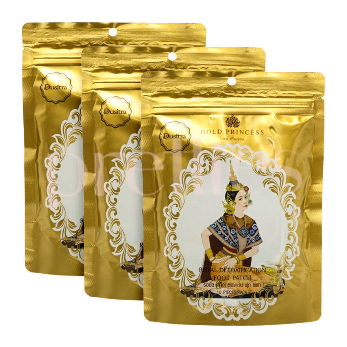 PRE ORDER | Gold Princess Royal Detoxification Foot Patch [10 Patches]