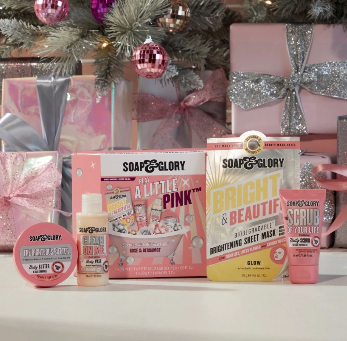 PRE ORDER | Soap & Glory A Little Pink Gift Box Hantaran Ideas 5 in 1 Box