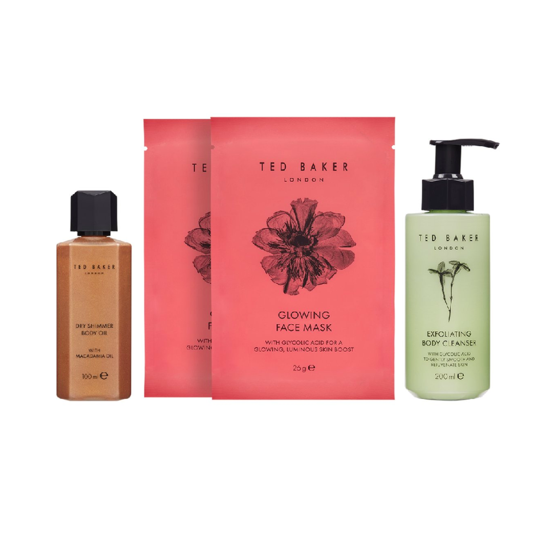 PRE ORDER | Ted Baker London Glowing Skin Collection Set 4in1