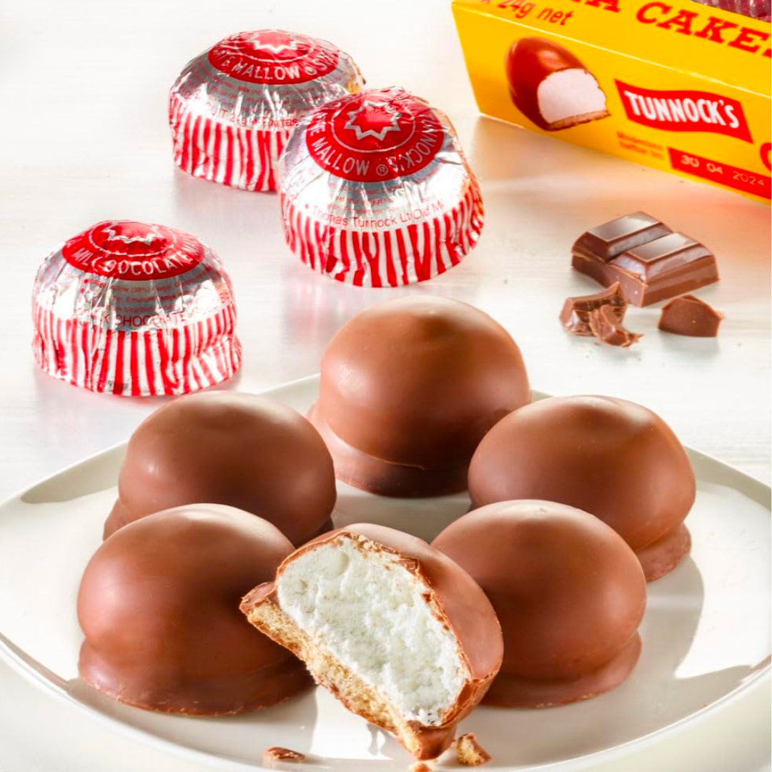 UK PRE ORDER | Tunnock’s Milk Chocolate Tea Cakes [6 x 24g]