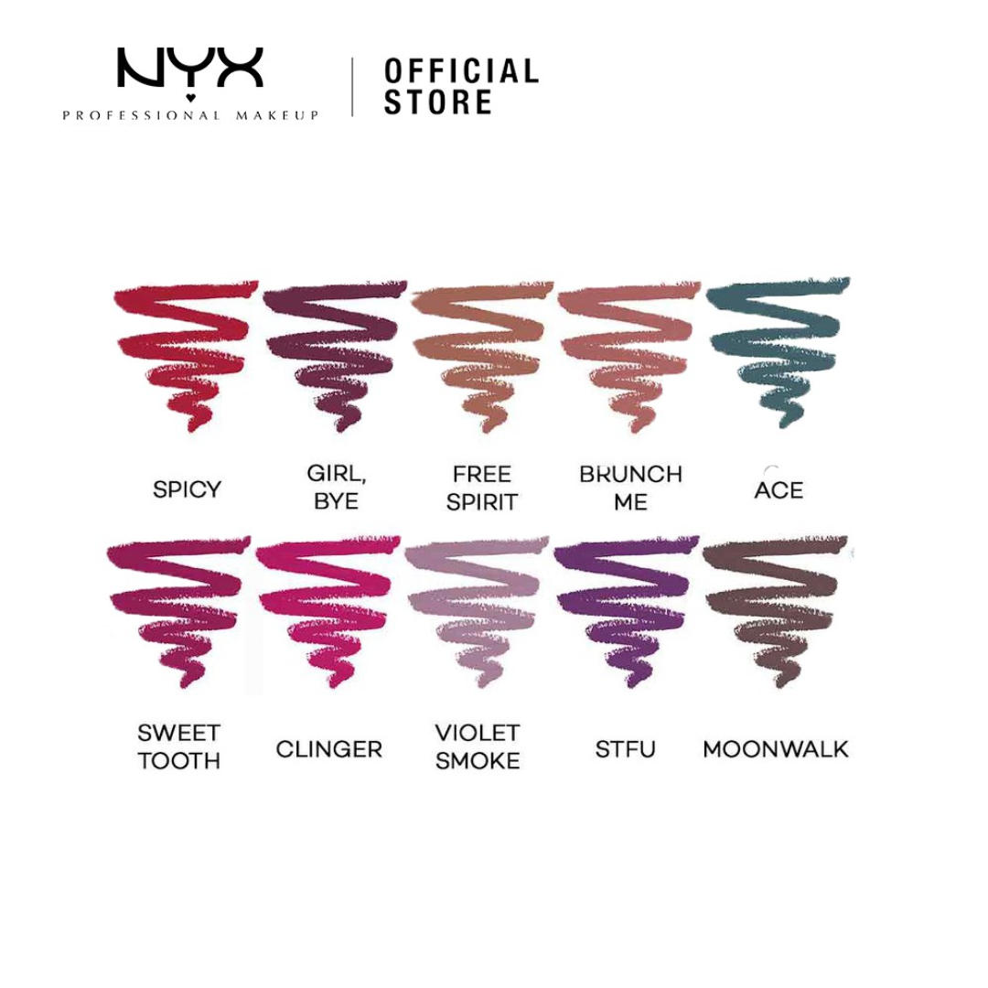 UK PRE ORDER | NYX Professional Makeup Suede Matte Lip Liner [Shades to choose]