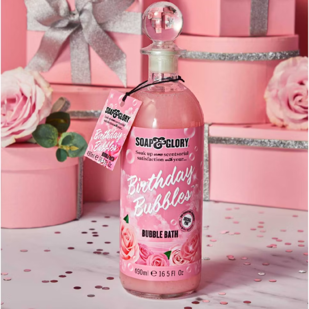 UK PRE ORDER | Soap & Glory Birthday Bubble Bath 490ml